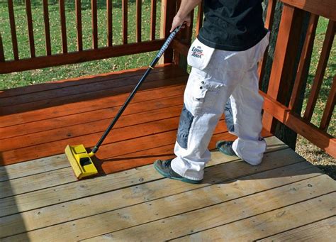 Deck stain applicator with pole. Things To Know About Deck stain applicator with pole. 
